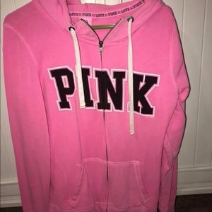 PINK zip-up jacket